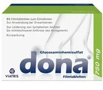 Dona 750 mg: Kniearznei bei Arthrose, hochdosiertes Glucosamin