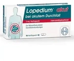 Lopedium&reg; akut bei akutem Durchfall 2 mg Hartkapseln