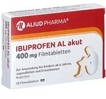 Ibuprofen AL akut 400 mg Filmtabletten bei akuten Schmerzen