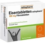 Eisentabletten ratiopharm 100mg