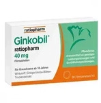 Ginkobil ratiopharm 40mg mit Ginkgo biloba
