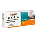 Simethicon-ratiopharm&reg; 85 mg Kautabletten