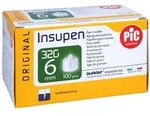Insupen Pen Nadel Original 32 G 0,23x6 mm
