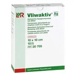 Vliwaktiv Ag Aktivkohle Saugkomp.m.silber 10x10 cm