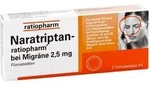 Naratriptan-ratiopharm bei Migr&auml;ne 2,5mg