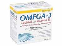 Omega 3 Lachsöl plus Vitamine d pl. Omega3 Konz.kps.