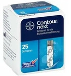 Contour next Sensoren Teststreifen