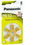 Batterien f&uuml;r H&ouml;rger&auml;te Panasonic Pr 10