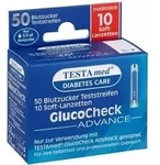 Testamed Glucocheck Advance Teststreif.m.10 Lanz.