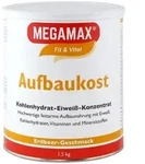 Megamax Aufbaukost Erdbeere Pulver
