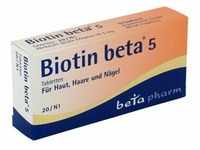 Biotin Beta 5 5mg Tabletten