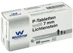 P Tabletten weiss 7 mm Teilk.