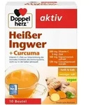 Doppelherz heisser Ingwer+curcuma Beutel