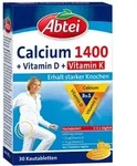 Abtei Calcium 1400+Vitamin D3+K