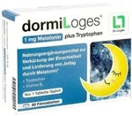 DormiLoges 1 mg Melatonin plus Tryptophan