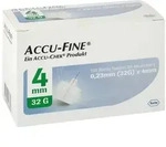 Accu Fine sterile Nadeln f&uuml;r Insulinpens 4 mm 32 G