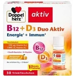 Doppelherz B12+d3 Duo Aktiv Trinkampullen