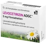 Levocetirizin ADGC 5 mg Filmtabletten