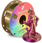Polymaker CA03027, Polymaker Panchroma PLA Dual Silk 1.75 mm, 1 kg, Crown Gold-Silver