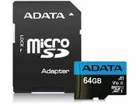 ADATA AUSDX64GUICL10A1-RA1, ADATA Premier microSDXC/SDHC UHS-I - 64 GB