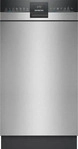 Siemens SR43ES25ME iQ300, Unterbau-Geschirrsp&uuml;ler, 45 cm, Geb&uuml;rsteter Stahl