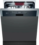Neff S147ZCS35E N70 Teilintegrierter Geschirrsp&uuml;ler, 60cm breit, Zeolith, C