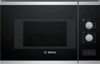 Bosch BFL520MS0 Einbau-Mikrowelle, Kombiger&auml;t, 20 l, 800 W, Schwarz, Edelstahl