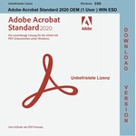 Adobe 65310995, Adobe Acrobat Standard 2020 f&uuml;r Windows 1 Ger&auml;t (Dauerlizenz)