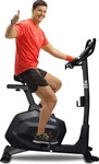 AsVIVA H22-G, AsVIVA Ergometer Smart Fit H22 grau