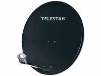 TELESTAR DIGIRAPID 60 A schiefergrau Alu Sat-Antenne inkl. SKYTWIN HC LNB für 2