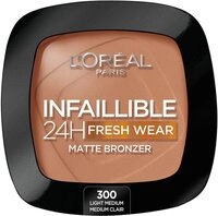 L'Or&eacute;al Paris Infaillible 24H Fresh Wear Soft Matte Bronzer 300 Light Medium