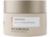 Biodroga Bioscience Institute Essentials Hals und Dekollete Pflege 50 ml