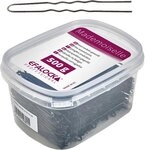 Efalock Mademoiselle Haarnadeln 65 mm lang 500 g braun
