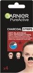 Garnier PureActive Charcoal Strips Anti-Mitesser Gesichtsmaske 1Stk