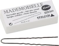 Efalock Mademoiselle Haarnadeln 45 mm kurz 50 Stk. schwarz