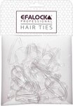 Efalock Rasta-Haargummi dick/gro&szlig; 100 Stk. transparent