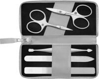 ZWILLING Manik&uuml;re Pedik&uuml;re Set 5tlg. mit Kombi-Nagelschere grau 1 Stk.