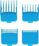 Gamma+ Aufsteckkammset Blau 4-St&uuml;ck mit Doppelmagnet
