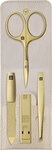 ZWILLING Beauty Premium Manik&uuml;re Set 4 tlg., Echtleder, beige 1 Stk.