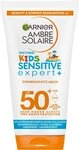 Garnier Ambre Solaire Kids Sensitive expert+ Sonnenschutz-Milch LSF 50+ Sonnenmilch