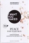 I Want You Naked Gesichtsseife Peace For Your Skin Meersalz & Sheabutter 100 g