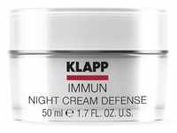 KLAPP Skin Care Science Klapp Immun Night Cream Defense 50 ml Nachtcreme 1707