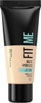 Maybelline New York Fit Me! Matte + Poreless Make-Up 110 Porcelain Foundation