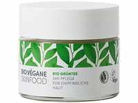 Bio:Végane Skinfood Bio Grüntee 24h Pflege für empfindliche Haut 50 ml