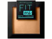 Maybelline Fit Me! Matte + Poreless Puder Nr. 350 Caramel Puder 9g