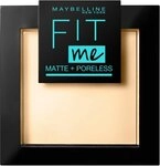 Maybelline New York Fit Me! Matte + Poreless Puder 220 Natural Beige Puder (lose) 9g