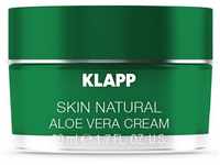 KLAPP Skin Care Science Klapp Skin Natural Aloe Vera Cream 50 ml Gesichtscreme 1191