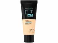 Maybelline Fit Me! Matte + Poreless Make-Up Nr. 112 Soft Beige Foundation 30ml