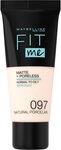 Maybelline Fit Me! Matte + Poreless Make Up Nr. 97 Natural Porcelain Foundation...