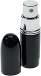 Fantasia Taschenzerst&auml;uber, Metall, schwarz, f&uuml;r 4 ml, H&ouml;he: 7,5 cm